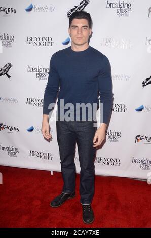 LOS ANGELES - JAN 10: Zane Holtz bei der 'Beyond the Night' Los Angeles Premiere im Ahrya Fine Arts Theatre am 10. Januar 2019 in Beverly Hills, CA Stockfoto