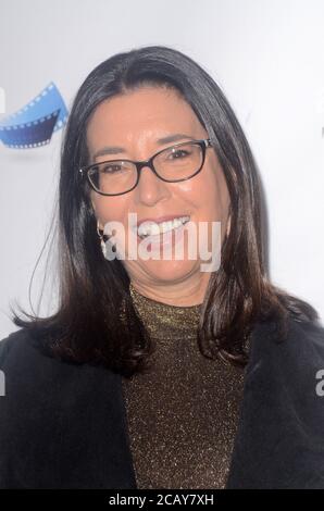 LOS ANGELES - JAN 10: Susan Helfrich bei der 'Beyond the Night' Los Angeles Premiere im Ahrya Fine Arts Theatre am 10. Januar 2019 in Beverly Hills, CA Stockfoto