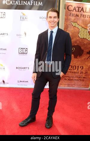 LOS ANGELES - SEP 27: Sutton McKee beim Catalina Film Festival 2019 - Freitag in der Catalina Bay am 27. September 2019 in Avalon, CA Stockfoto