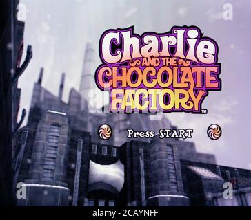 Charlie and the Chocolate Factory - Nintendo Gamecube Videospiel - nur für redaktionelle Verwendung Stockfoto