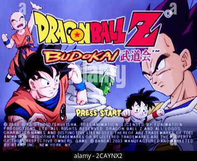 Dragonball Z Budokai - Nintendo Gamecube Videospiel - nur für redaktionelle Verwendung Stockfoto