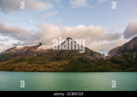 Glacier Alley, Beagle Channel, Tierra del Fuego Archipel, Südamerika Stockfoto