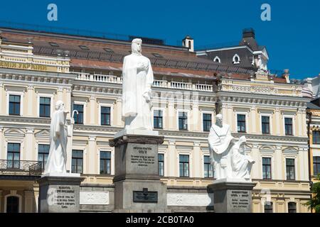 Kiew, Ukraine - Denkmal für Prinzessin Olga. Eine berühmte historische Stätte in Kiew, Ukraine. Stockfoto