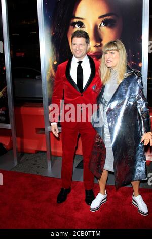 LOS ANGELES - JAN 30: Matt Lauria, Catherine Hardwicke bei der 'miss Bala' Premiere im Regal LA Live am 30. Januar 2019 in Los Angeles, CA Stockfoto