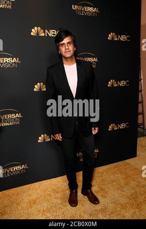 LOS ANGELES - AUG 13: Siddharta Khosla bei der NBC und Universal EMMY Nominee Celebration im Tesse Restaurant am 13. August 2019 in West Hollywood, CA Stockfoto