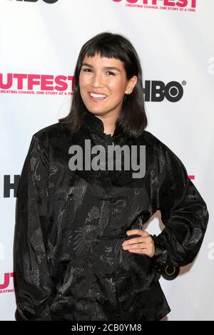LOS ANGELES - JUL 20: Zoe Chao beim Outfest Los Angeles LGBTQ Film Festival 2019 Vorführung von "Sell By" im Chinese Theatre 6 am 20. Juli 2019 in Los Angeles, CA Stockfoto