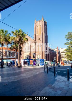 Sydney NSW Australien 28. Mai 2020 - St. Matthews Manly An einem sonnigen Herbstnachmittag Stockfoto
