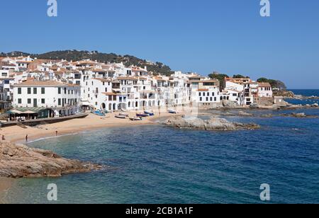 Calella de Palafrugell, Provinz Girona, Katalonien, Spanien Stockfoto