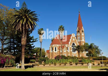 Lutherische Kirche Christi, Windhoek, Namibia Stockfoto