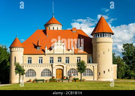 Burg Stolpe, Usedom, Mecklenburg-Vorpommern, Deutschland Stockfoto