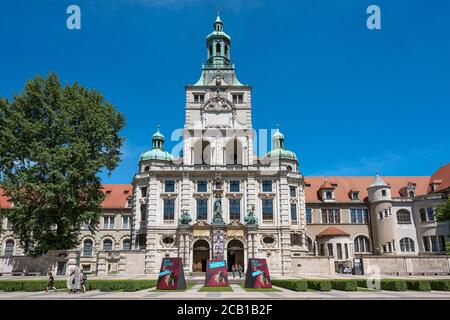 Bayerischen Nationalmuseum (Bayerisches Nationalmuseum), München, Bayern, Deutschland Stockfoto