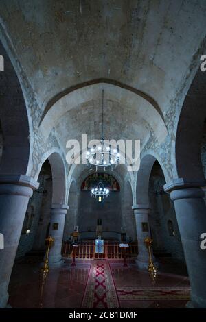 Albanisch-Udi Jotari Kirche, Dorf Nidzh-Nij, Aserbaidschan, Naher Osten Stockfoto