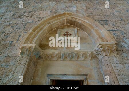 Albanisch-Udi Jotari Kirche, Dorf Nidzh-Nij, Aserbaidschan, Naher Osten Stockfoto