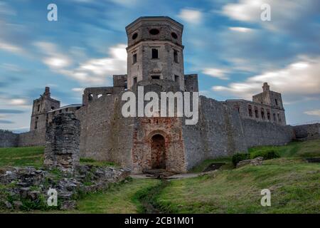 Ruinen von Krzyztopor Schloss in Polen Stockfoto