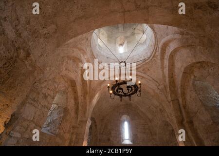 Kirche St. Elishe, Kish Stadt, Shaki Stadt, Kaukasus Bereich, Aserbaidschan, Naher Osten Stockfoto