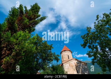 Kirche St. Elishe, Kish Stadt, Shaki Stadt, Kaukasus Bereich, Aserbaidschan, Naher Osten Stockfoto