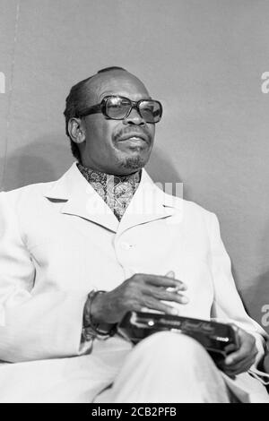 Seretse KHAMA, Botswana, Politiker, Sir Seretse Khama KBE (geboren am 1. Juli 1921 in Serowe; AU am 13. Juli 1980 in Gaborone) war von 1966 bis 1980 der erste Präsident Botswanas. ¬ Verwendung weltweit Stockfoto