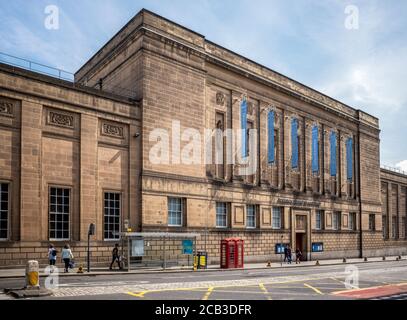 Nationale Bibliothek von Schottland, George IV Bridge, Edinburgh, Schottland, UK. Stockfoto