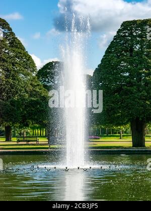 Der Great Fountain Garden Hampton Court Gardens Stockfoto