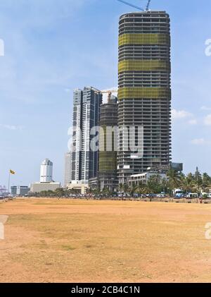 dh Galle Gesicht Grüne Gebäude COLOMBO STADT SRI LANKA Multi Geschoss-Gebäude Stockfoto