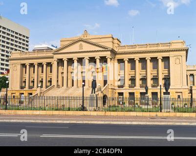 dh Old Parliament Building COLOMBO STADT SRI LANKA Präsidentenregierung sekretariat Stockfoto