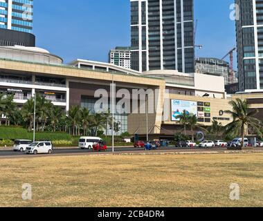 dh Galle Gesicht Grüne Gebäude COLOMBO STADT SRI LANKA Galle Blick auf ein Einkaufszentrum, Außeneingang des Gebäudes Stockfoto