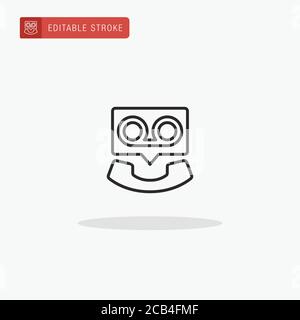 Voicemail-Symbolvektor. Voicemail-Symbol für die Präsentation. Stock Vektor