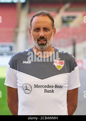 Stuttgart, Deutschland, 10. August 2020, Pellegrino MATARAZZO, VFB-Cheftrainer , beim VFB STUTTGART Media Day im 1. Deutsche Fußball Liga, 1. Bundesliga, Saison 2020/2021. © Peter Schatz / Alamy Live News Stockfoto