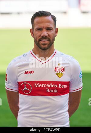 Stuttgart, 10. August 2020, Gonzalo CASTRO, VFB 8 Beim VFB STUTTGART Media Day im 1. Deutsche Fußball Liga, 1. Bundesliga, Saison 2020/2021. © Peter Schatz / Alamy Live News Stockfoto