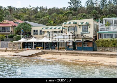 Doyles Seafood Restaurant in Watsons Bay an einem sonnigen Herbst Nachmittag Stockfoto