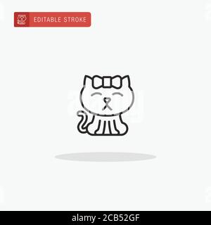 Verärgerte Symbolvektoren. Verärgerter Icon für die Präsentation. Stock Vektor