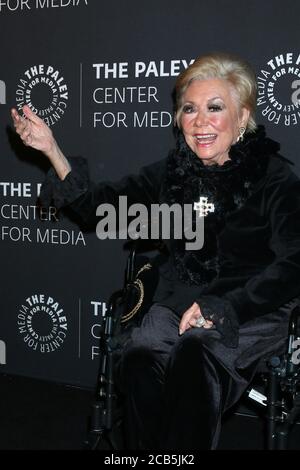 LOS ANGELES - NOV 21: Mitzi Gaynor im The Paley Honors: A Special Tribute to Television's Comedy Legends at Beverly Wilshire Hotel am 21. November 2019 in Beverly Hills, CA Stockfoto