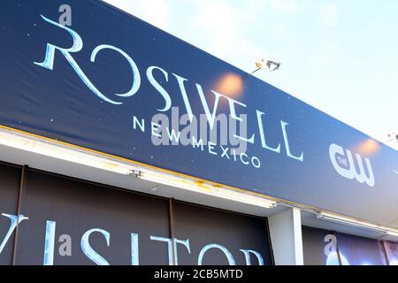 LOS ANGELES - JAN 10: Atmosphäre im 'Roswell, New Mexico' Erlebnis im 8801 Sunset Blvd am 10. Januar 2019 in West Hollywood, CA Stockfoto