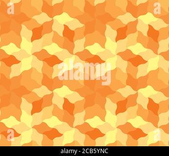 Geometrische nahtlose Muster aus glatten Linien, dreidimensionale Muster, hellen Vektor abstrakten Hintergrund, in Textil und Design verwendet werden. Stock Vektor