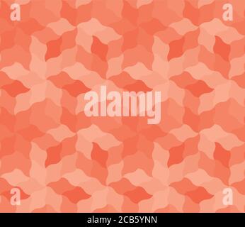 Geometrische nahtlose Muster aus glatten Linien, dreidimensionale Muster, hellen Vektor abstrakten Hintergrund, in Textil und Design verwendet werden. Stock Vektor