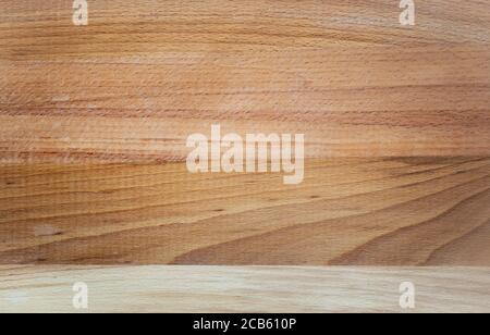 Hintergrundbild mit natürlichem Holz von zwei Rassen Stockfoto