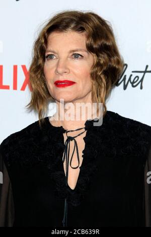 LOS ANGELES - JAN 28: Rene Russo bei der 'Velvet Buzzsaw' Premiere im Egyptian Theatre am 28. Januar 2019 in Los Angeles, CA Stockfoto