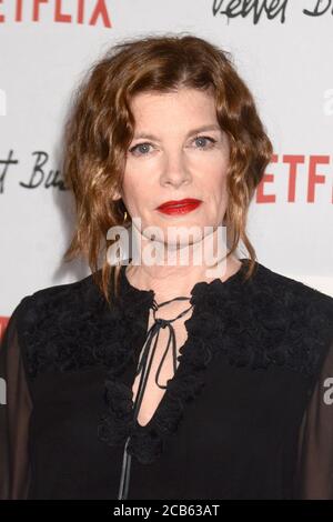 LOS ANGELES - JAN 28: Rene Russo bei der 'Velvet Buzzsaw' Los Angeles Premiere am 28. Januar 2019 im Egyptian Theatre in Los Angeles, CA Stockfoto