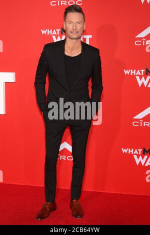 LOS ANGELES - JAN 28: Brian Tyler bei der "What Men Want" Premiere im Village Theatre am 28. Januar 2019 in Westwood, CA Stockfoto