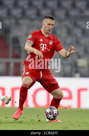 München, Deutschland, 8. August 2020, Niklas SUELE, FCB 4 im Champions-League-Spiel FC BAYERN MÜNCHEN - FC CHELSEA in der 1.Bundesliga, Saison 2019/2020, © Peter Schatz / Alamy Stock Photos / Stefan Matzke/Sampics/Pool wichtig: KEIN SEKUNDÄRER (RE-) VERKAUF INNERHALB von 48 Stunden NACH DEM START Nationale und internationale Nachrichtenagenturen NUR zur redaktionellen Verwendung Stockfoto