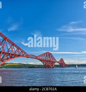 Firth of Forth Railway Bridge Stockfoto