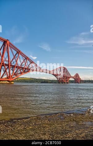 Firth of Forth Railway Bridge Stockfoto