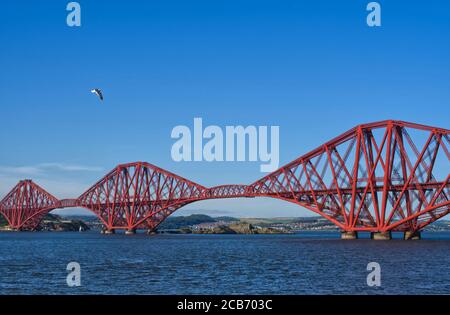 Firth of Forth Railway Bridge Stockfoto
