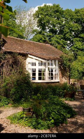 Das Restaurant und die Galerie des Old Fire Engine House in der Domstadt Ely, Cambridgeshire, England. Stockfoto