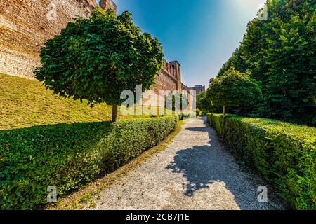 Italien Venetien Cittadella - Gärten Robert Baden-Powell Stockfoto