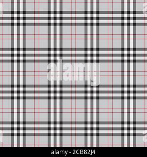 Vintage Tartan Textur nahtloses Muster. Traditionelle schottische karierte karierte karierte Ornamente. Farbige geometrisch überschneidende gestreift Vektor-Illustration. Stock Vektor