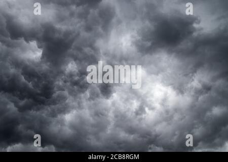 Die Kraft der Natur kann am Himmel gesehen werden Stockfoto