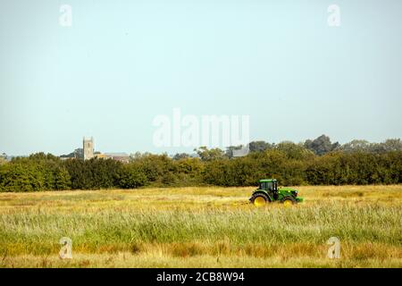 RSPB Otmoor National Nature Reserve in Oxfordshire England Stockfoto