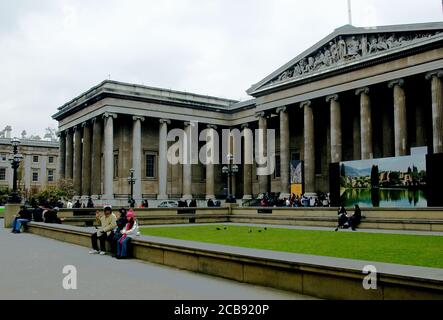 British Museum Central London Stockfoto