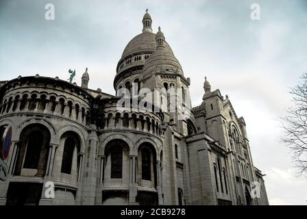 Sacré-Cœur Kathedrale Paris Stockfoto